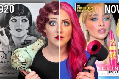 Testing Vintage vs New Beauty Products: Hair Dryers, Foundations, and More!